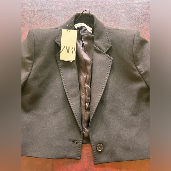 Zara Blazer, Black Size Small NWT - Picture 2 of 8